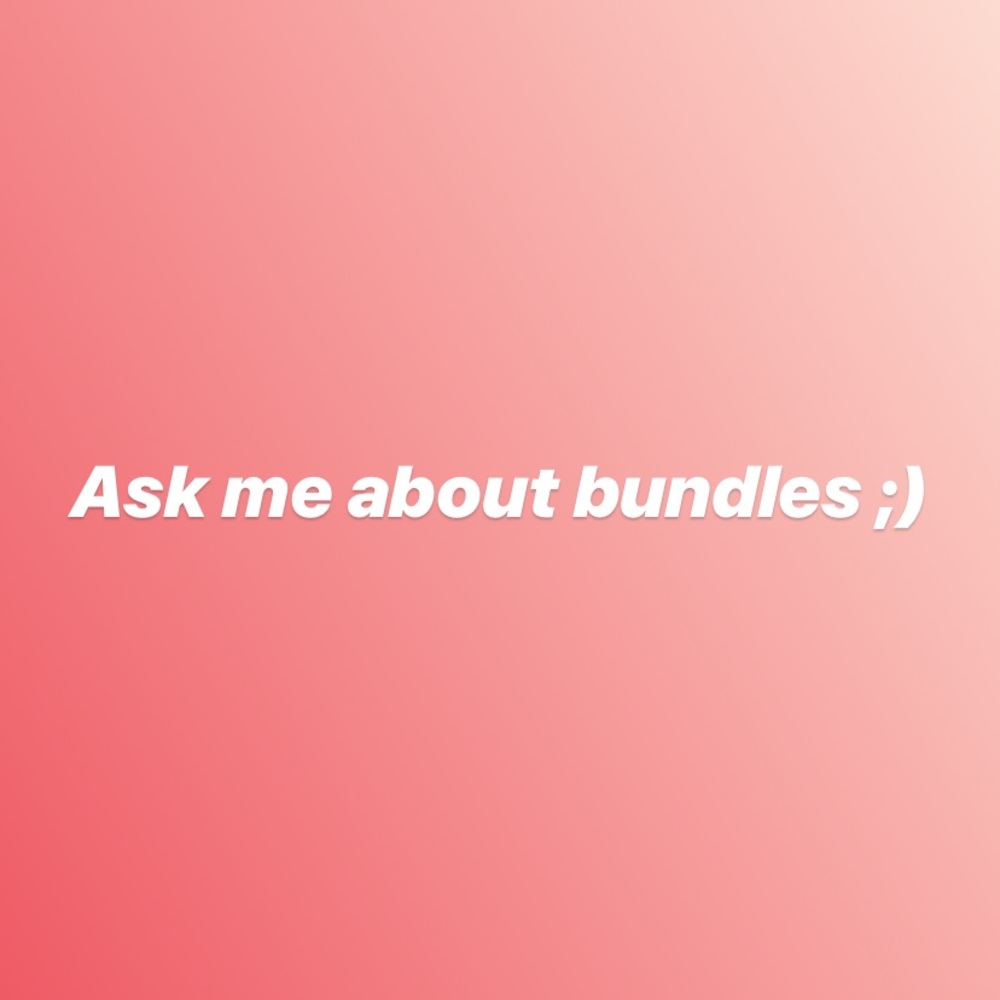 @ me about saving by bundling